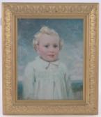 MACKLIN Thomas Eyre Portrait Of A Young Child MACKLIN Thomas Eyre Portrait Of A Young Child