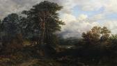macneill robert Herder And Goats In A Wooded Highland Landscape macneill robert Herder And Goats In A Wooded Highland Landscape