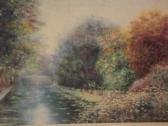 MACPHERSON Jenny 'tranquil Evening' Pastel MACPHERSON Jenny 'tranquil Evening' Pastel