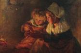 MACPHERSON Margaret Campbell Deux Jeunes Enfants À La Chandelle MACPHERSON Margaret Campbell Deux Jeunes Enfants À La Chandelle