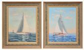 MAEDER Howard Potter Cheerful Sailing Sloop MAEDER Howard Potter Cheerful Sailing Sloop