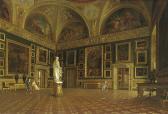 MAESTOSI Francesco Elegant Company In The Illiad Room, The Pitti Palace,florence MAESTOSI Francesco Elegant Company In The Illiad Room, The Pitti Palace,florence