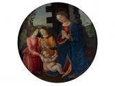 maestro dell'epifania di fiesole Madonna Und Zwei Engel In Anbetung Des Kindes maestro dell'epifania di fiesole Madonna Und Zwei Engel In Anbetung Des Kindes
