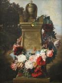 MAGAUD Adolphe Jacques Gabriel Couronne De Fleurs MAGAUD Adolphe Jacques Gabriel Couronne De Fleurs