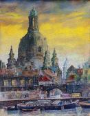 MAGEL Heinz Karl Kościół Frauenkirche W Dreźnie MAGEL Heinz Karl Kościół Frauenkirche W Dreźnie