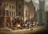 MAGGS John Charles The Nimrod Coach Entering Bath MAGGS John Charles The Nimrod Coach Entering Bath