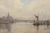 MAGINNISS Maude E A Misty Morning, Chelsea MAGINNISS Maude E A Misty Morning, Chelsea