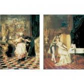 MAGNI Giuseppe 'the Piano Teacher' And 'the Charming Maid': A Pair MAGNI Giuseppe 'the Piano Teacher' And 'the Charming Maid': A Pair