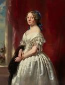MAGNUS Eduard Portrait Der Friederike Marie Lau Geb. Meudtner MAGNUS Eduard Portrait Der Friederike Marie Lau Geb. Meudtner