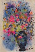 MAHAFFEY JOSEPHINE Untitled Floral Still Life MAHAFFEY JOSEPHINE Untitled Floral Still Life