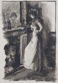maidment kathleen Woman By Mantlepiece maidment kathleen Woman By Mantlepiece