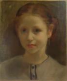 MAILLART Diogène Ulysse N. Portrait De Jeune Fille MAILLART Diogène Ulysse N. Portrait De Jeune Fille