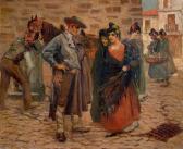 MAILLAUD Fernand Scène De Rue En Espagne MAILLAUD Fernand Scène De Rue En Espagne