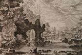 MAJOR Isaak View Of A River With A Natural Arch At Left MAJOR Isaak View Of A River With A Natural Arch At Left