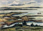 MAJORES Rosso Boddenlandschaft.1985 MAJORES Rosso Boddenlandschaft.1985