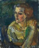 MAKO Sergej Alexandrow. Portrait De Jeune Femme MAKO Sergej Alexandrow. Portrait De Jeune Femme