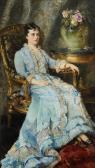 MAKOVSKI Konstantin Egorovich Portrait Of Princess Yurievskaya MAKOVSKI Konstantin Egorovich Portrait Of Princess Yurievskaya