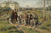 MAKOVSKI Vladimir Egorovitch Conversation On A Sunny Day MAKOVSKI Vladimir Egorovitch Conversation On A Sunny Day