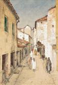 MAKOVSKY Nikolai Egorovich A Street In Cairo MAKOVSKY Nikolai Egorovich A Street In Cairo