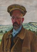 MALCZEWSKI Jacek Self-portrait In Flatcap MALCZEWSKI Jacek Self-portrait In Flatcap
