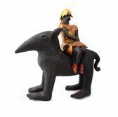 malicka-zamorska anna Seated Female On Mythical Creature's Back malicka-zamorska anna Seated Female On Mythical Creature's Back