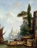 MALL Chr. Venedig Mit Blick Auf Santa Maria Della Salute MALL Chr. Venedig Mit Blick Auf Santa Maria Della Salute