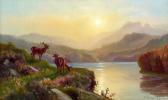 Mallenda J.M. Highland Lake Studies With Cattle And Deer Mallenda J.M. Highland Lake Studies With Cattle And Deer