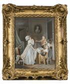 Mallet Jean-Baptiste Concert Scene With A Harp Mallet Jean-Baptiste Concert Scene With A Harp