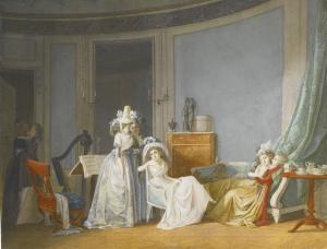 Jean Baptiste Mallet - La Visite Aux Jeunes Mariés
