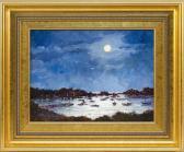 MALONEY William J. Wychmere Harbor Under Moonlight MALONEY William J. Wychmere Harbor Under Moonlight