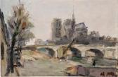 MALTERRE Andre Notre-dame Au Pont De L'archevêché MALTERRE Andre Notre-dame Au Pont De L'archevêché
