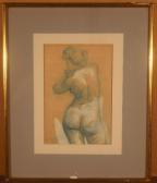 MALTESTE Louis Femme Nue De Dos MALTESTE Louis Femme Nue De Dos