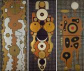 MALTEZOS Yannis Homme Et L'espace / Triptych MALTEZOS Yannis Homme Et L'espace / Triptych