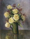 MAMMSEN L. Still Life With Roses MAMMSEN L. Still Life With Roses