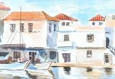 MANACHE K Boats In A Spanish Harbour MANACHE K Boats In A Spanish Harbour