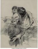 MANCINI Antonio Couple In A Boat MANCINI Antonio Couple In A Boat
