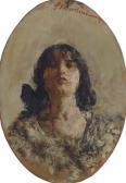 MANCINI Antonio Portrait Of A Young Woman MANCINI Antonio Portrait Of A Young Woman