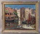 MANDONNET Pierre Vue Du Port De Martigues MANDONNET Pierre Vue Du Port De Martigues