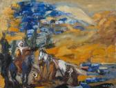MANE-KATZ Paysage Avec Bedouins MANE-KATZ Paysage Avec Bedouins