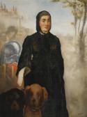 MANET Edouard La Femme Aux Chiens MANET Edouard La Femme Aux Chiens