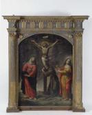 MANETTI Domenico Crocifissione Con La Madonna, Maria Maddalena E San Francesco MANETTI Domenico Crocifissione Con La Madonna, Maria Maddalena E San Francesco