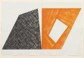 MANGOLD Robert Gray Ellipse / Orange Frame MANGOLD Robert Gray Ellipse / Orange Frame