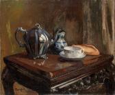 MANGUIN Henri Charles Nature Morte: Le Thé MANGUIN Henri Charles Nature Morte: Le Thé