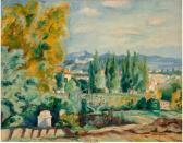 MANGUIN Henri Charles Paysage D'automne Aux Environs De Saint-tropez MANGUIN Henri Charles Paysage D'automne Aux Environs De Saint-tropez
