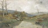 MANIQUET Augustin Herbstliche Bachpartie MANIQUET Augustin Herbstliche Bachpartie