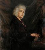 MANN Hans Jakob Portrait Der Berühmten Beethoven- Und Brahms-interpretin Ellyny MANN Hans Jakob Portrait Der Berühmten Beethoven- Und Brahms-interpretin Ellyny