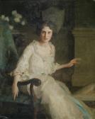 MANN Harrington Portrait Of Miss Mary Nairn MANN Harrington Portrait Of Miss Mary Nairn