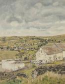 MANN R. View Of Village Of Trawden, Nr Colne MANN R. View Of Village Of Trawden, Nr Colne