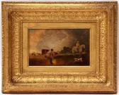 MANN S J Landscape With Figures MANN S J Landscape With Figures