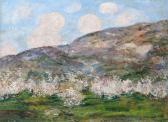 MANNHEIMER Gusztav Blossoming Almond-tree MANNHEIMER Gusztav Blossoming Almond-tree